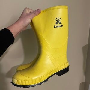 Yellow Rainboots Kamik